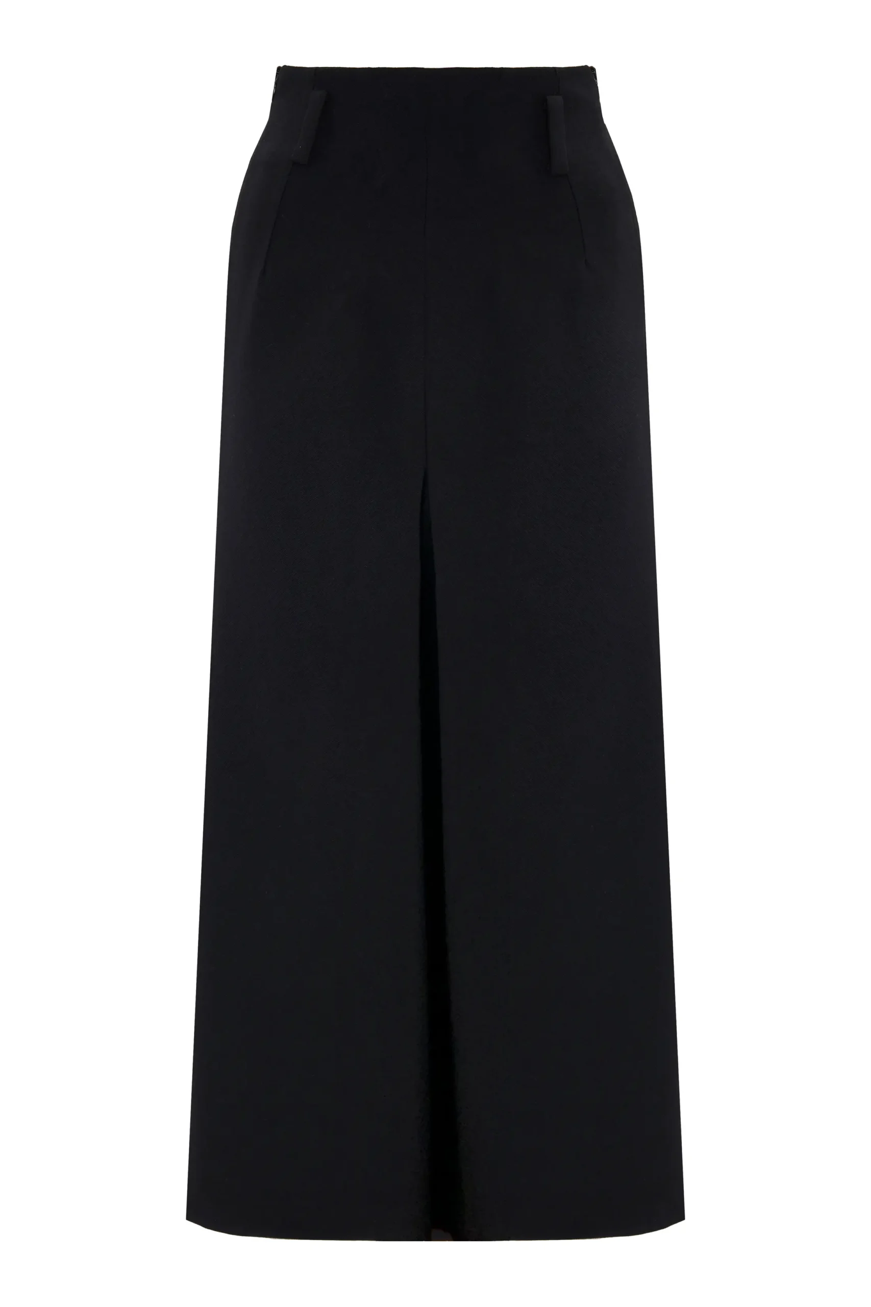 High Waisted Column Skirt
