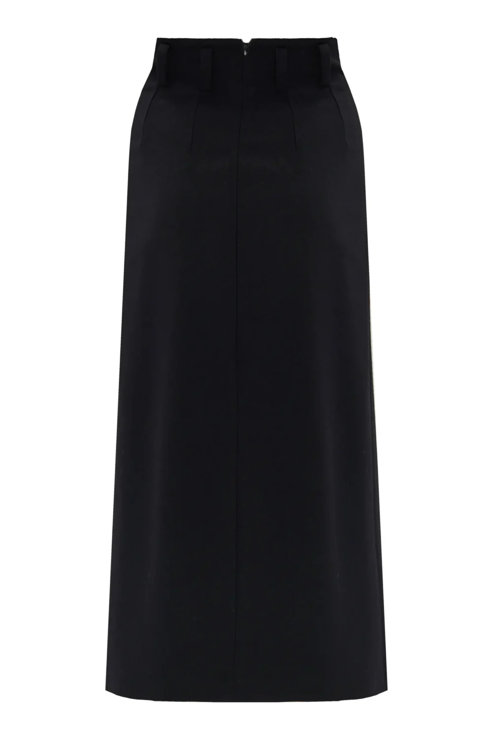 High-Waisted Column Skirt