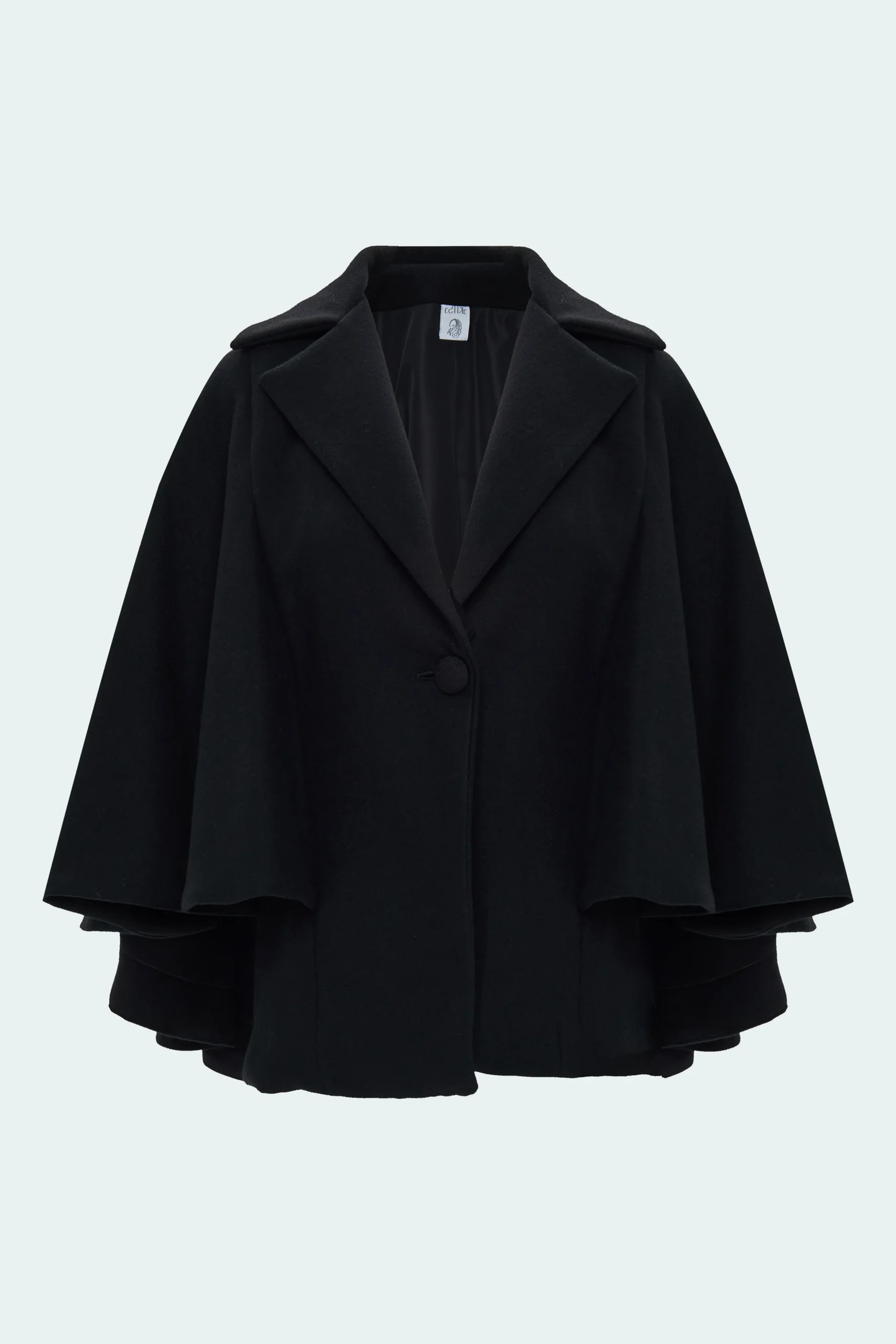 Layered Cape Jacket