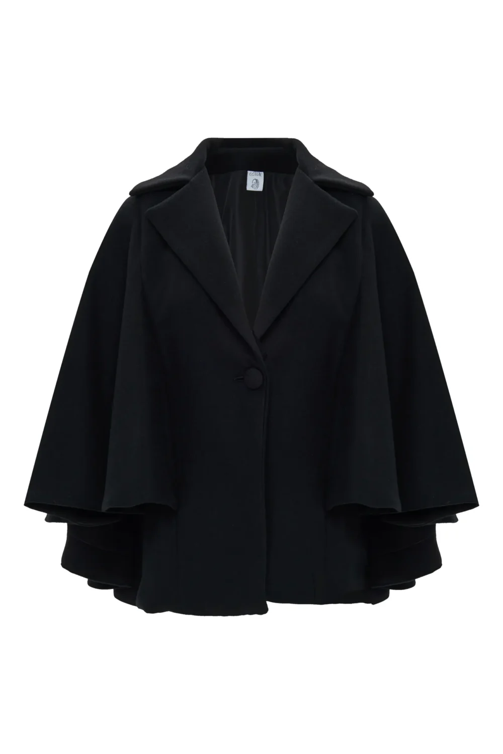 Layered Cape Jacket